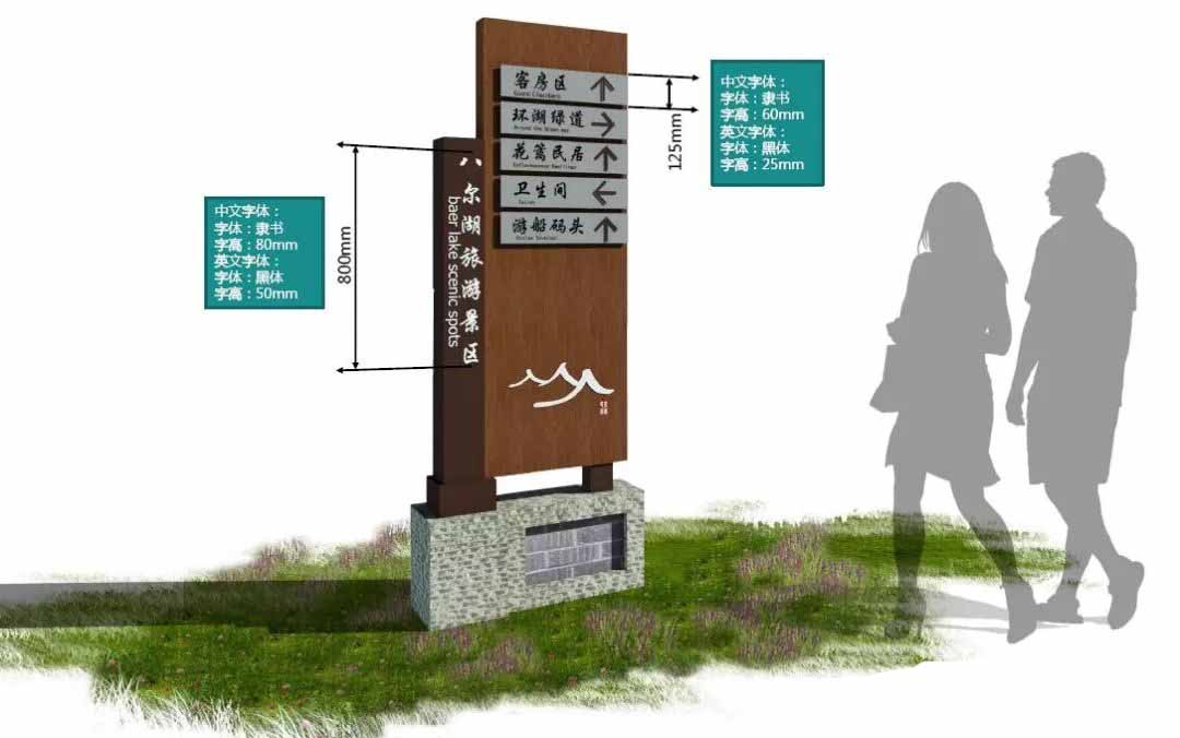 標識牌、景物介紹牌規(guī)劃設計
